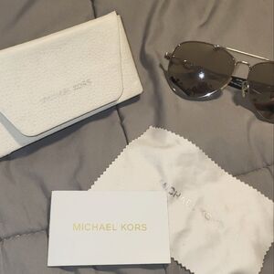 Michael Kors Aviator Sunglasses